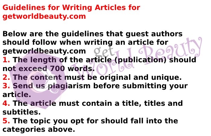 Guidelines to Submit Article - Wig Write For Us