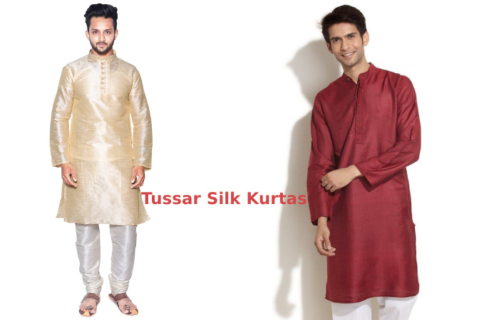 Tussar Silk Kurtas for men