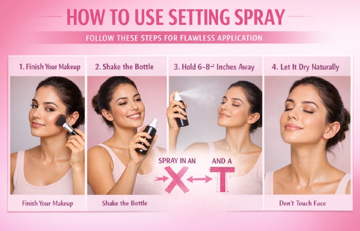 How to Use Setting Spray for Makeup