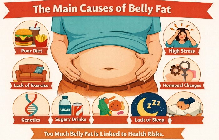 What is the Main Cause of Belly Fat?