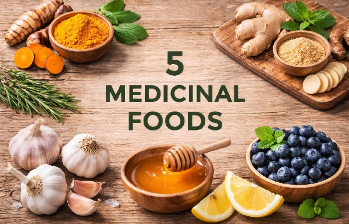 5 Medicinal Foods