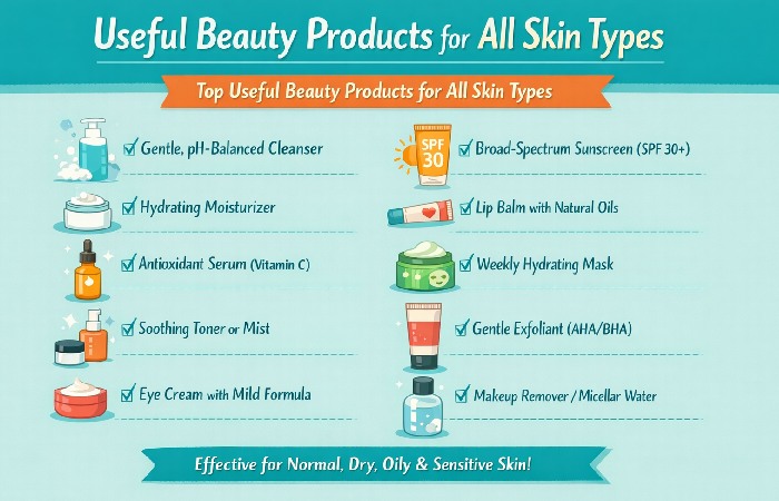 All Skin Types for Useful Beauty Products