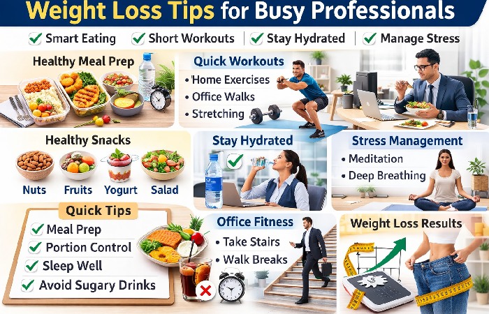 Weight Loss Tips for Busy Professionals