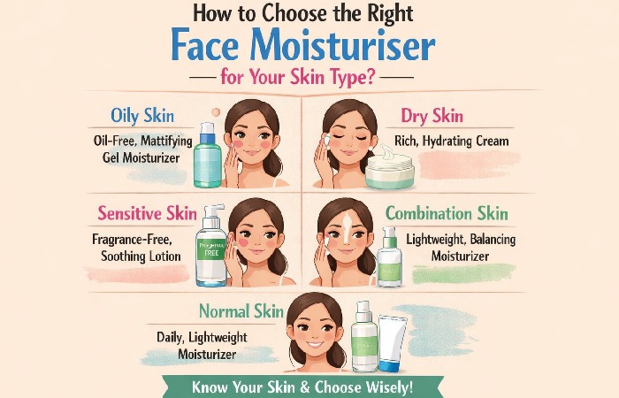 How to Choose the Right Face Moisturiser