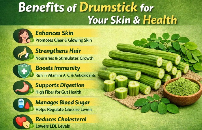 Benefits of Drumstick for your Skin and Health