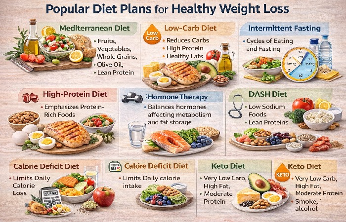 Popular Diet Plans for Healthy Weight Loss
