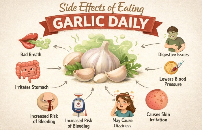 Side Effects of Eating Garlic Daily