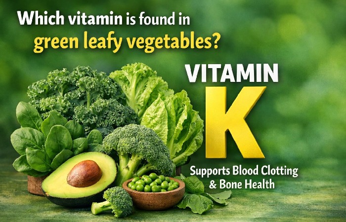 Vitamin is Found in Green Leafy Vegetables