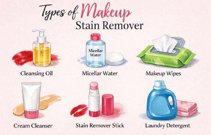 Types of Makeup Stain Remover